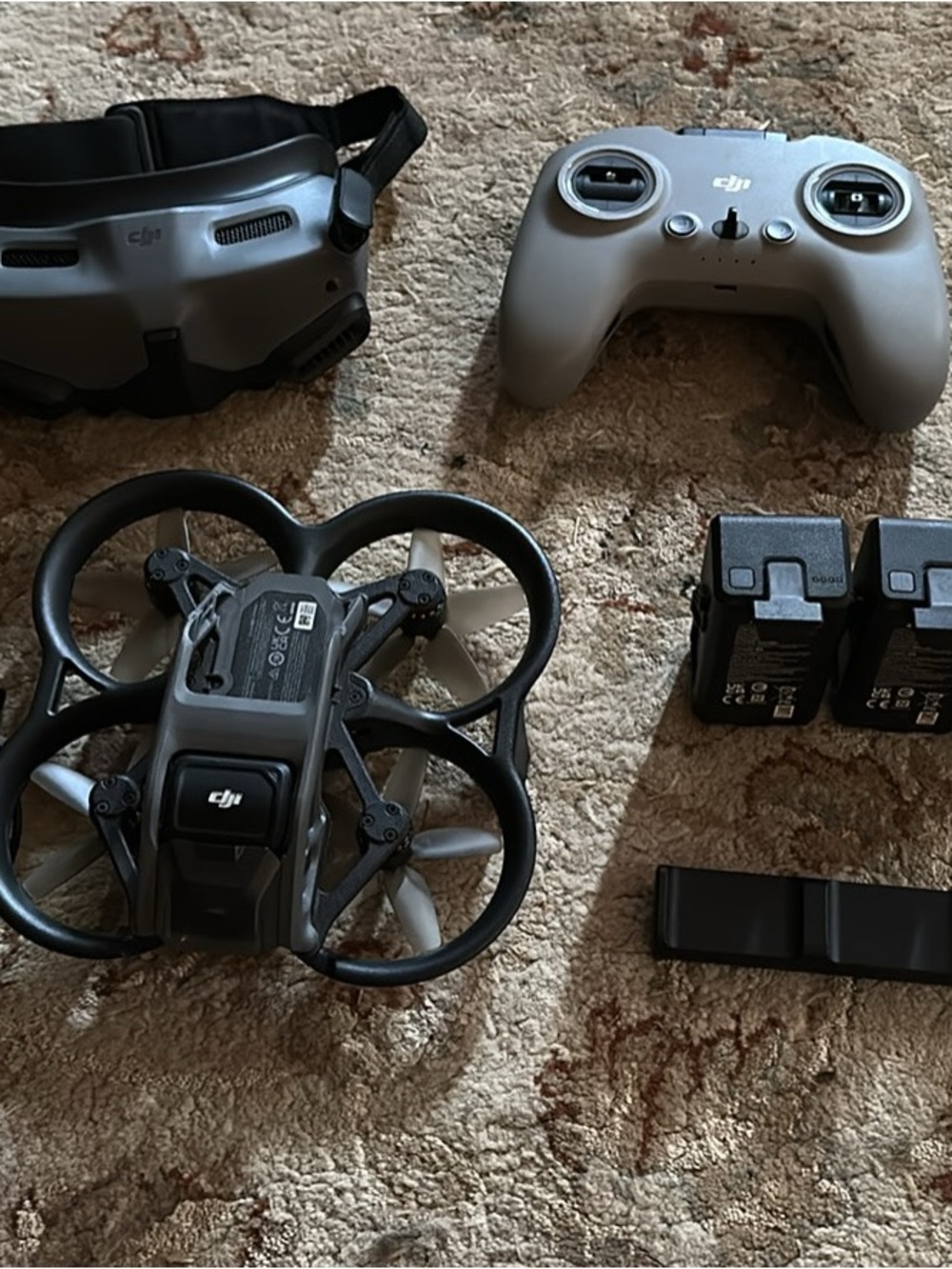 DJI Avata FPV Drone Bundle - Goggles 2, 3 Batteries, Battery Charging Hub, etc.